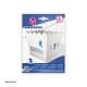 Caja palomitas comunion azul 3 uds 7x75 cm