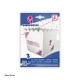 Caja palomitas comunion rosa 3 uds 7x75 cm