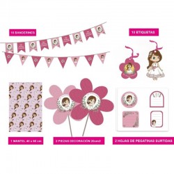 Set candy bar primera comunion nina