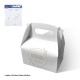 Caja regalo primera comunion gracias 15x13x9 cm 2 uds