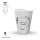 Vasos comunion marco hojas 8 uds