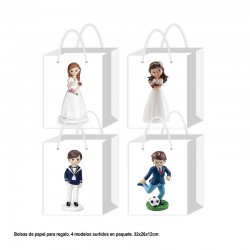 Bolsa regalo primera comunion 32x26x12 cm 1 UD
