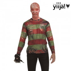 Camisa de hombre quemado similar a Freddy Krueger