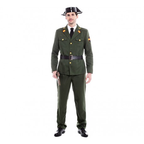Disfraz Guardia Civil bandera espana para hombre