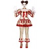 Disfraz payasa circo asesina talla XL 44-46