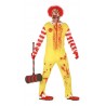 Disfraz payaso burguer asesino talla L 52-54 adulto