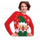 Jersey Navidad Elfo para mujer talla M