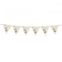 Guirnalda Baby Shower osito globo 4 metros