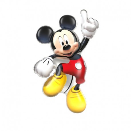Globo de Foil con forma de Mickey 82 x 49 cm