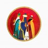 Plato Reyes Magos 23 cm 6 uds