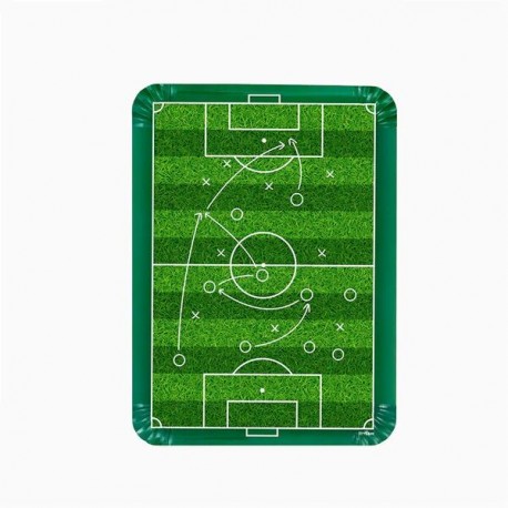 Bandeja Campo de futbol 2 uds 25x34 cm carton