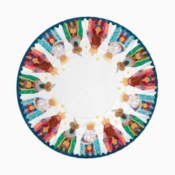 Bandeja Reyes magos carton 2 uds 30 cm