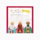 Servilletas Carta de Reyes Magos 30 uds 33 cm