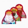 Servilletas forma Reyes Magos 30 uds 33 cm