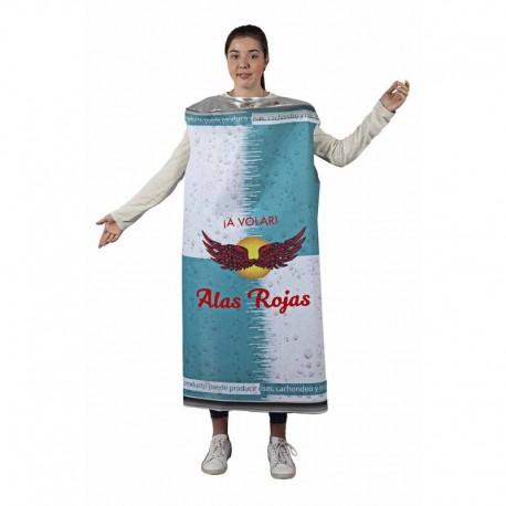 Disfraz Bebida energetica alas talla 52 hombre