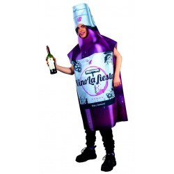 Disfraz Botella de vino talla 52 hombre