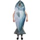 Disfraz merluzo o sardina talla XL hombre
