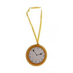 Reloj de plastico conejo alicia inchable