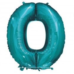 Globo Numero azul 86 cm helio o aire