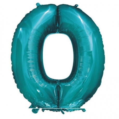 Globo Numero azul 86 cm helio o aire