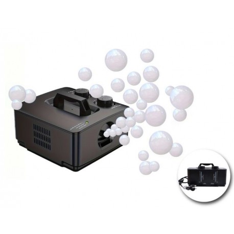 Maquina burbujas con humo