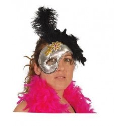 Antifaz veneciano pluma gr