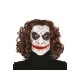 Mascara bufon similar al joker con pelo