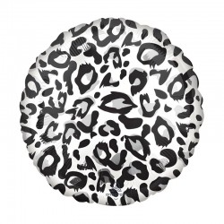 Globo Leopardo animal print para helio o aire 45 cm