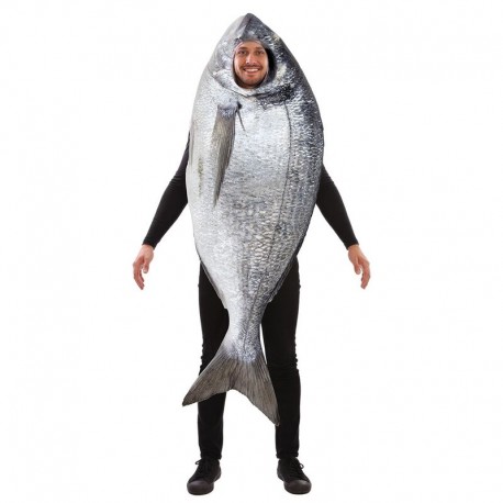 Disfraz de dorada pez talla ML