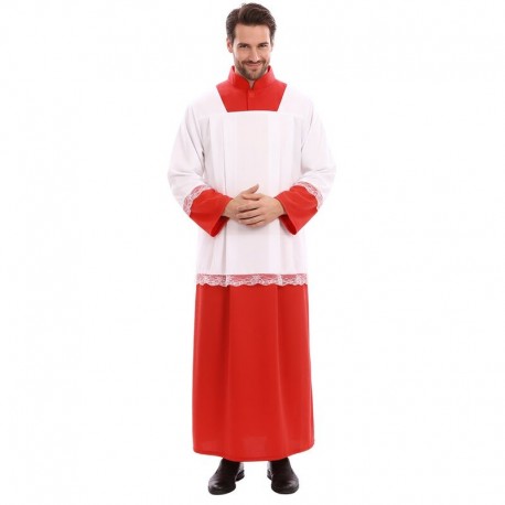 Disfraz monaguillo para adulto