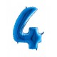 Globos numeros azul marino 66 cm
