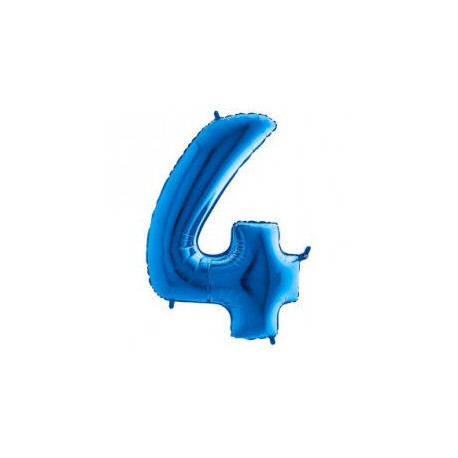 Globos numeros azul marino 66 cm