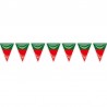 Bandera triangular plastico Portugal 25 metros