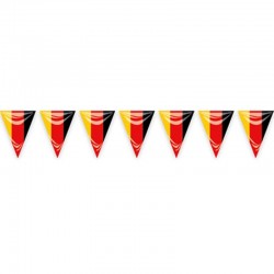 Bandera triangular plastico alemania 25 metros