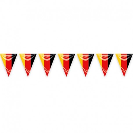 Bandera triangular plastico alemania 25 metros