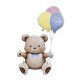 Globo oso con globitos 76x31x41 cm