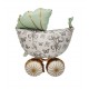 Globo carrito bebe verde 64x92 cm
