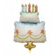 Globo tarta cumpleanos 63x92 cm