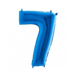 Globos numeros azul marino 66 cm