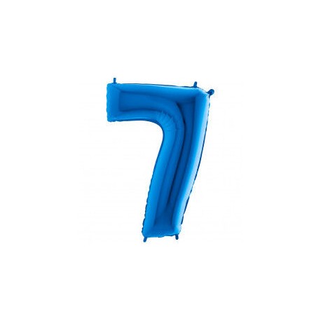 Globos numeros azul marino 66 cm