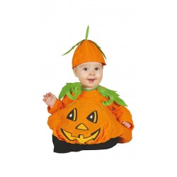 DISFRAZ DE CALABAZA PARA BEBE TALLA 6-12 MESES