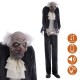 FIGURA MAYORDOMO CON LUZ Y SONIDO DE 95 CM HALLOWEEN