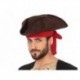 Sombrero pirata con cinta