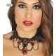 COLLAR PRINCESA VAMPIRA CON RUBIES