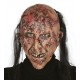 CARETA ZOMBIE INFECTADO LATEX CON PELO HALLOWEEN