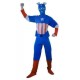 DISFRAZ CAPITAN AZUL AMERICA SUPERHEROE