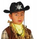 SOMBRERO SHERIFF NEGRO INFANTIL 13563 GUI