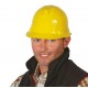 CASCO OBRERO AMARILLO PLASTICO 13980 OBRA