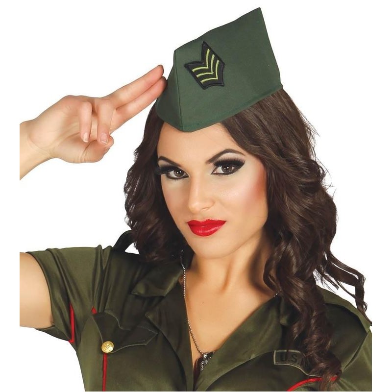 Las mejores ofertas en Gorra Ejército Verde de Mujer