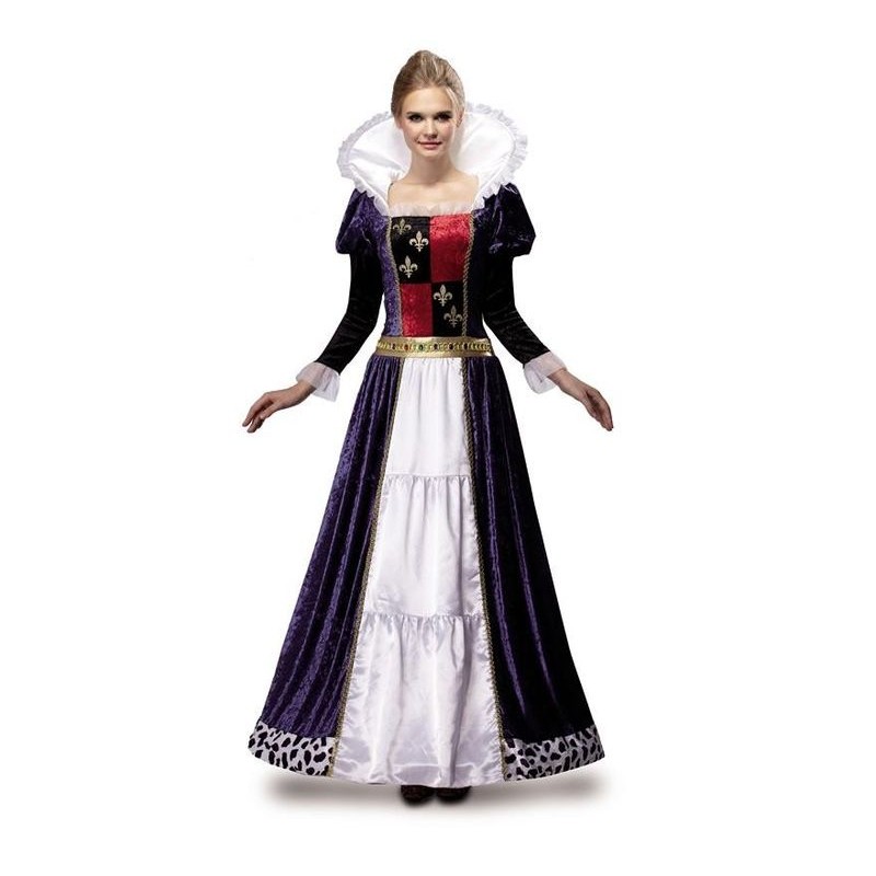 Precaución de acuerdo a Ver internet Disfraz de reina medieval de lujo para adulto barato. Tienda de disfraces  online